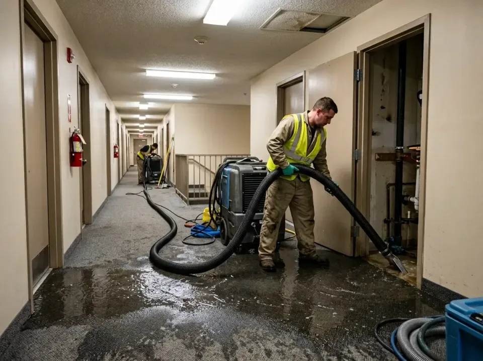 multi-unit-apartment-hallway-f-005 — frequently asked questions, Emergency Burst Pipe Water Extraction & Removal in Coronado…